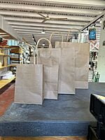 Bolsa Lisa Kraft con Agarradera S 21x15x8cm