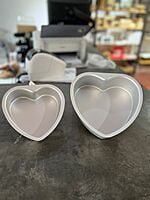 Molde de Corazon Aluminio 6x5.5x2