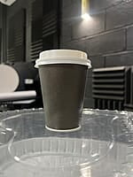 Vaso Negro de Carton para Cafe 8oz Ristra 50uns