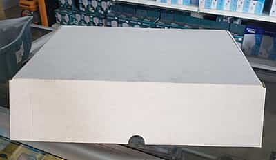 Caja Kraft Bandeja 16x10x4 Blanca