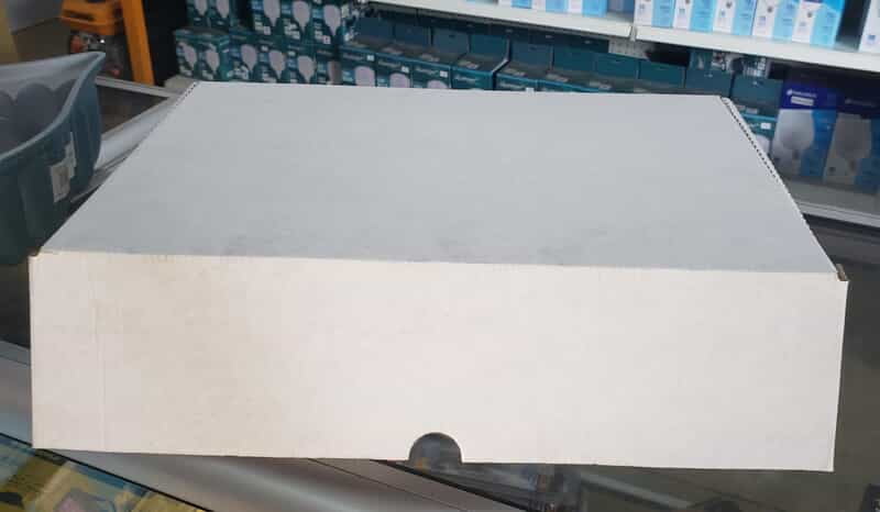 Caja Kraft Bandeja 16x10x4 Blanca